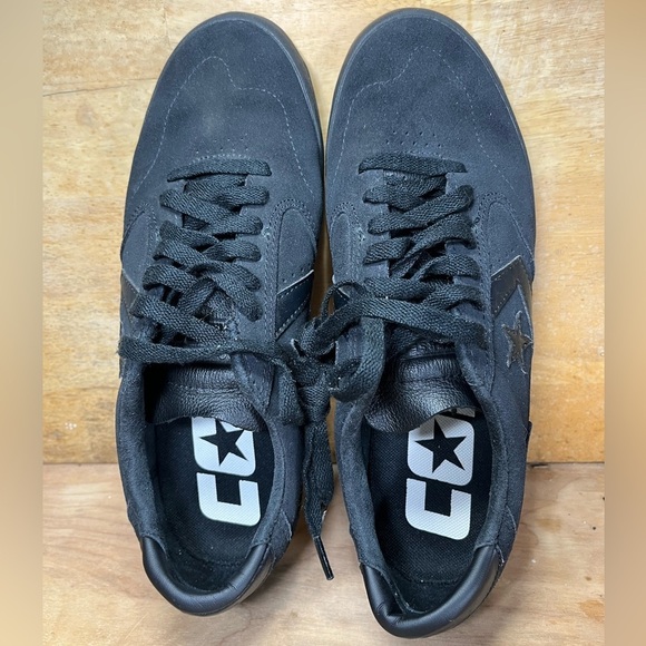 Converse Checkpoint SUEDE Pro Ox Womens Size 10.5 Shoes Sneakers Black 166019C - Picture 6 of 8